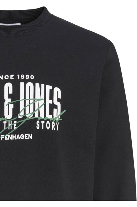 Bluza JACK &JONES Aero Sweat Crew Neck - 12298492-Black [3]