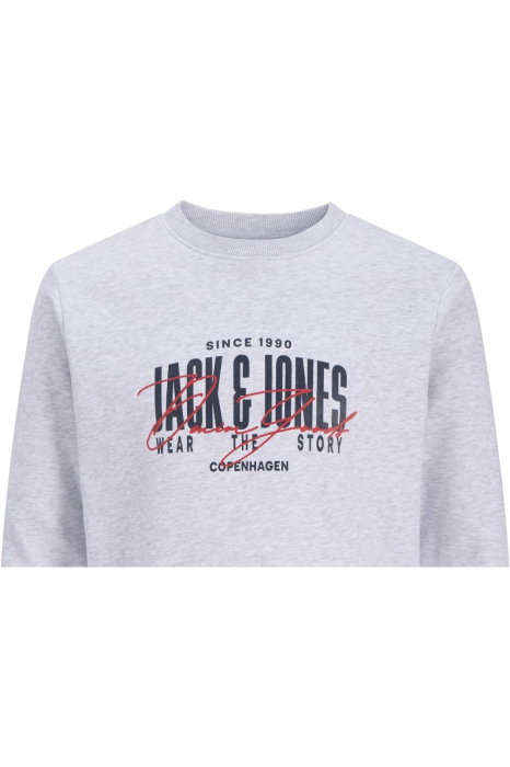 Bluza JACK &JONES Aero Sweat Crew Neck - 12298492-White Melange [4]