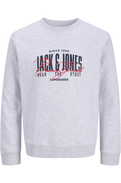 Bluza JACK &JONES Aero Sweat Crew Neck - 12298492-White Melange [1]