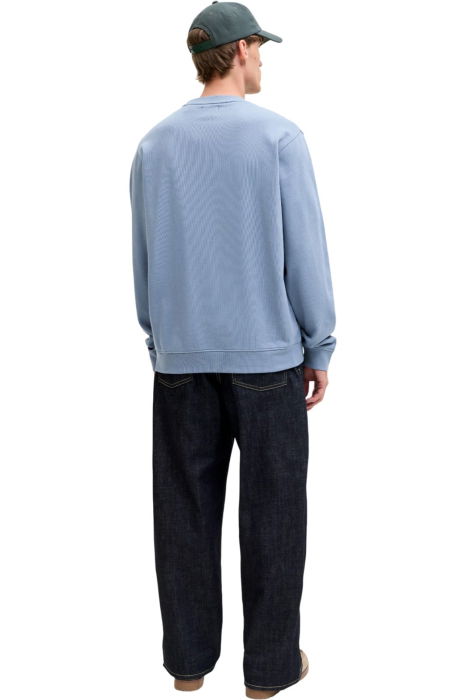 Bluza JACK &JONES Archive Graphic Crew - 12287995-Blue Mirage [2]