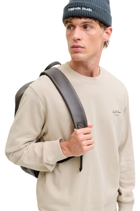 Bluza JACK &JONES Archive Graphic Crew - 12287995-Moonbeam [5]