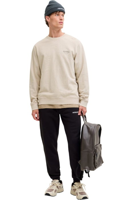 Bluza JACK &JONES Archive Graphic Crew - 12287995-Moonbeam [6]