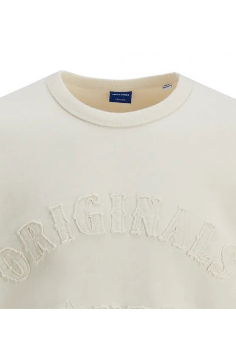 Bluza JACK &JONES Austin Crew - 12277894-Ecru [4]