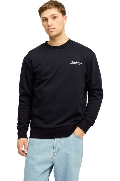 Bluza JACK &JONES Beau Crew - 12268435-Black [1]