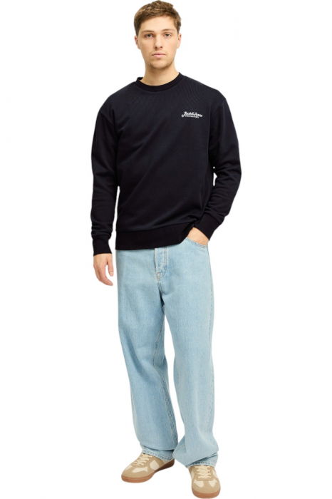 Bluza JACK &JONES Beau Crew - 12268435-Black [4]