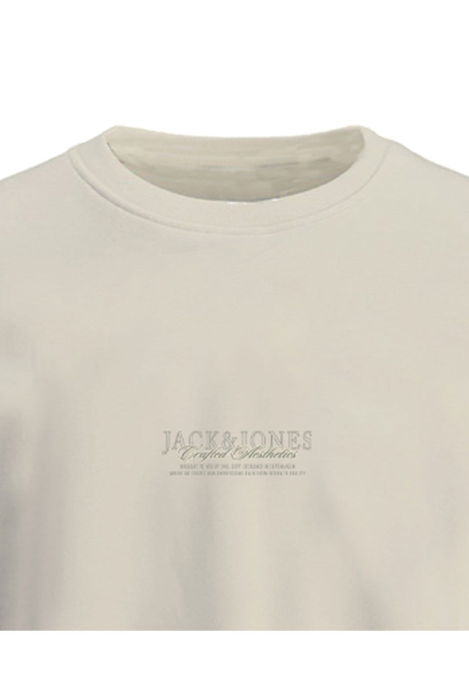 Bluza JACK &JONES Bleecker Aop Box Crew JNR - 12293295-Antique White [3]