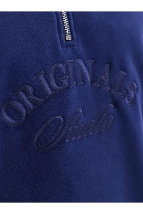 Bluza JACK &JONES Bleeker Branding HN HZ PLS - 12287065-Ocean Cavern [2]