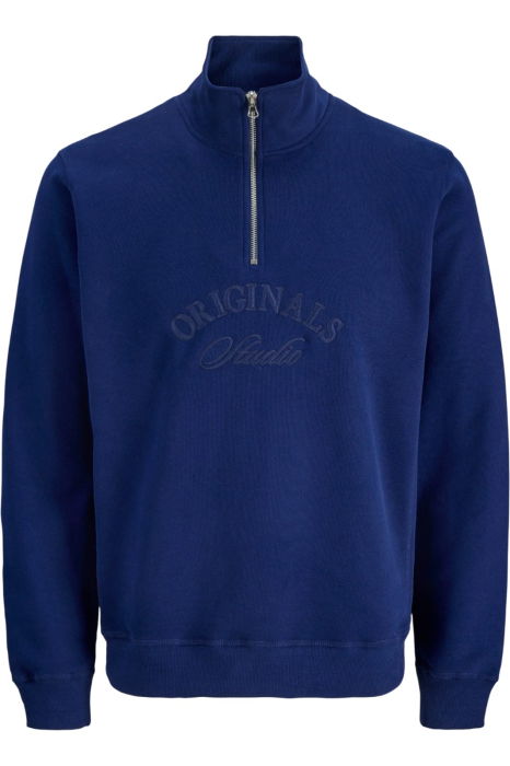 Bluza JACK &JONES Bleeker Branding HN HZ PLS - 12287065-Ocean Cavern [1]