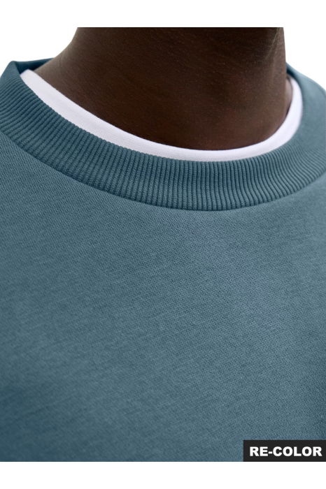 Bluza JACK &JONES Bradley Crew - 12249341-Blue Mirage [4]