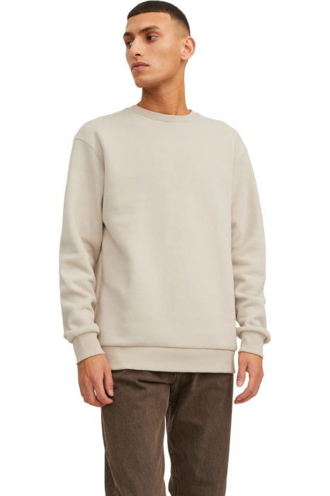 Bluza JACK &JONES Bradley Crew - 12249341-Moonbeam [1]