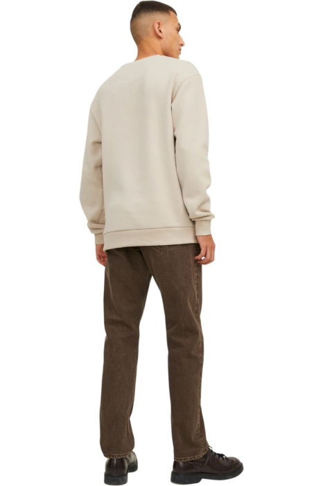 Bluza JACK &JONES Bradley Crew - 12249341-Moonbeam [2]