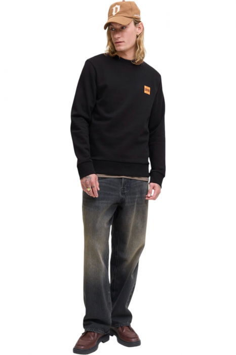 Bluza JACK &JONES Brandy Sweat Crew LN - 12279256-Black [6]