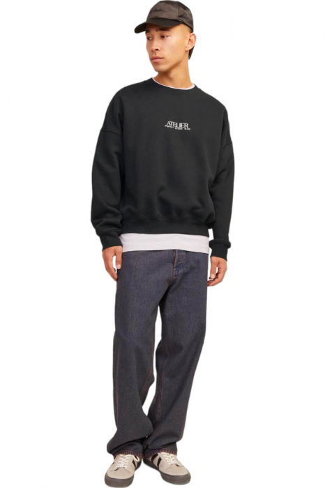 Bluza JACK &JONES Brooklyn Graphic Back - 12262881-Black [7]