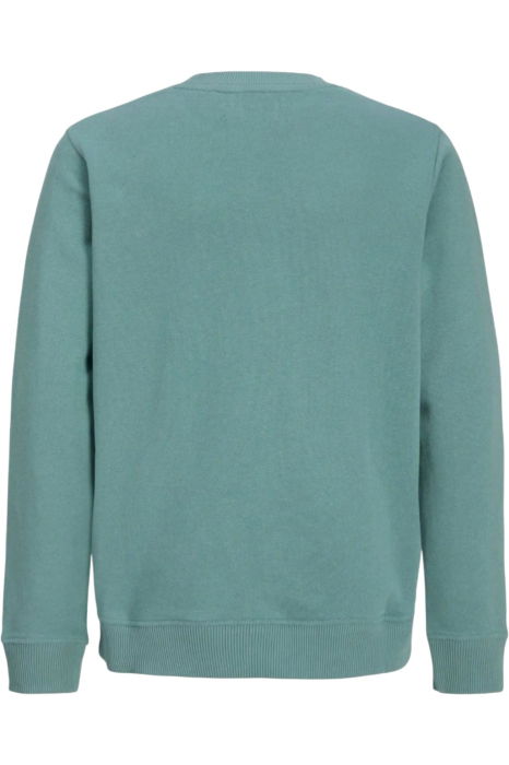 Bluza JACK &JONES College Logo Crew JNR - 12289943-Mineral Blue [2]