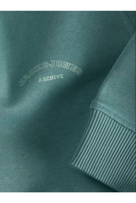 Bluza JACK &JONES College Logo Crew JNR - 12289943-Mineral Blue [4]