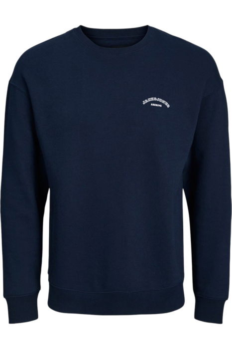 Bluza JACK &JONES College Logo Crew PLS - 12296064-Navy Blazer [1]