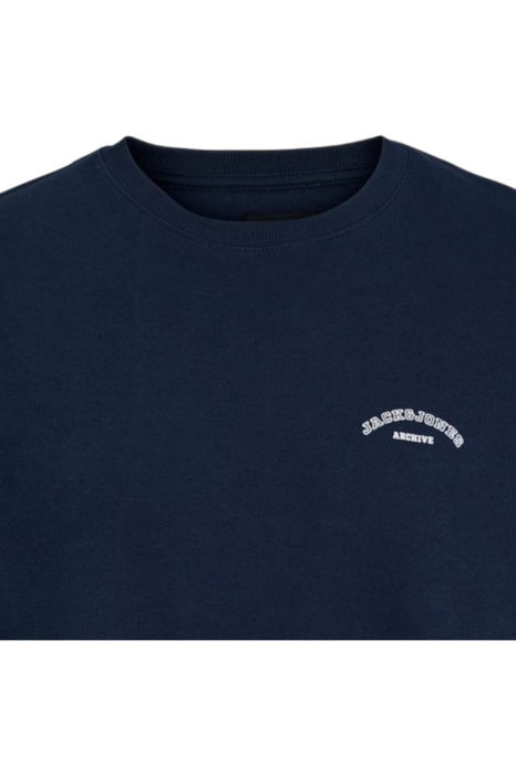 Bluza JACK &JONES College Logo Crew PLS - 12296064-Navy Blazer [2]