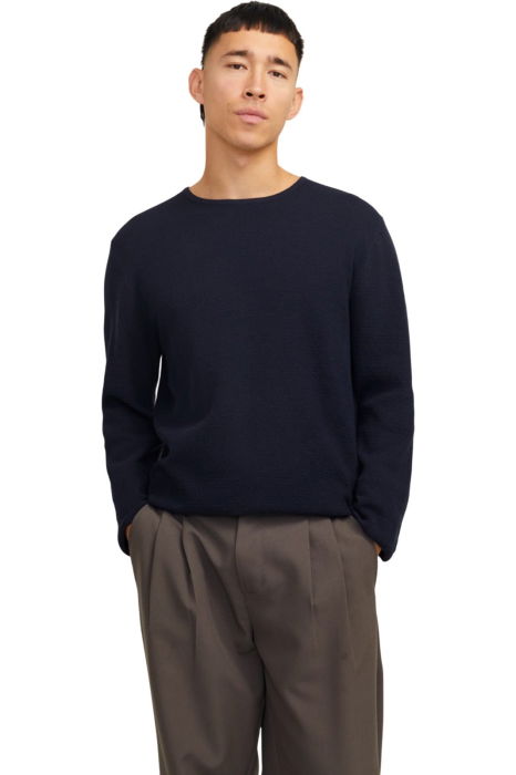 Bluza JACK &JONES George Knit Crew - 12268279-Navy Blazer [1]