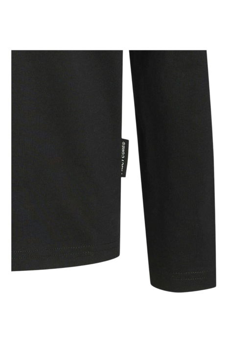 Bluza JACK &JONES Grid Branding Crew JNR - 12285159-Black [3]