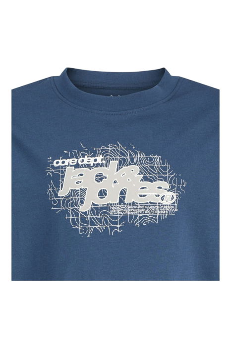 Bluza JACK &JONES Grid Branding Crew JNR - 12285159-Titan [2]