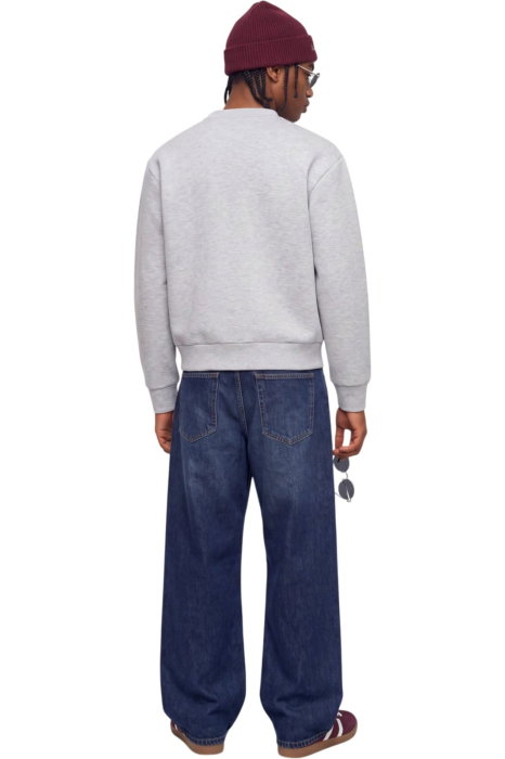 Bluza JACK &JONES Legacy Sweat Scuba LN BF - 12306535-Light Grey Melange [2]
