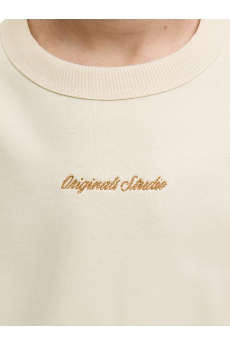 Bluza JACK &JONES Norrebro EMB JNR - 12284064-Antique White [4]