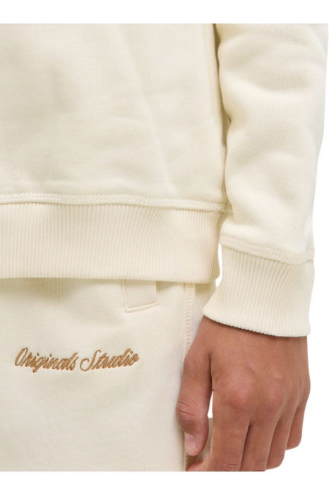 Bluza JACK &JONES Norrebro EMB JNR - 12284064-Antique White [3]