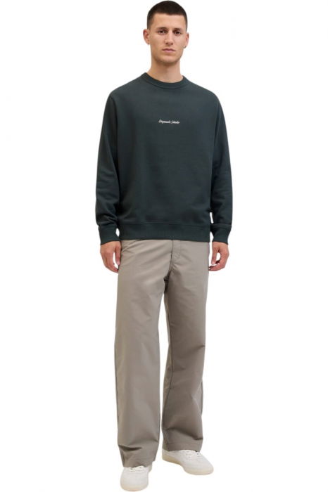 Bluza JACK &JONES Norrebro Emb Sweat Crew - 12282893-Forest River [6]