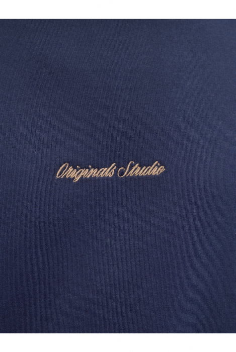 Bluza JACK &JONES Norrebro Emb Sweat Crew - 12282893-Ocean Cavern [4]