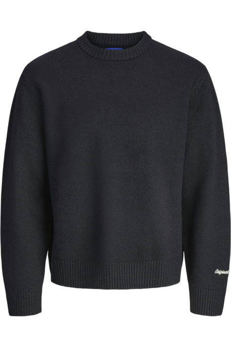Bluza JACK &JONES Norrebro Knit Crew - 12282728-Black [1]