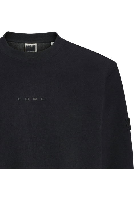 Bluza JACK &JONES Point Sweat Crew Bf - 12285667-Black [4]