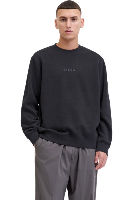 Bluza JACK &JONES Point Sweat Crew Bf - 12285667-Black JJ [1]