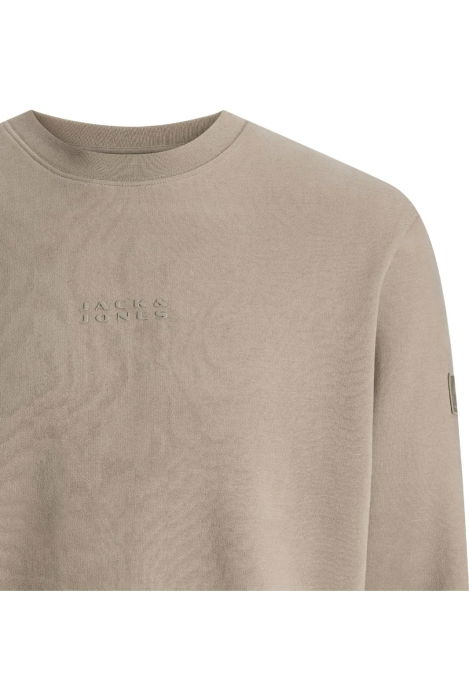 Bluza JACK &JONES Point Sweat Crew Bf - 12285667-Desert Taupe JJ [4]