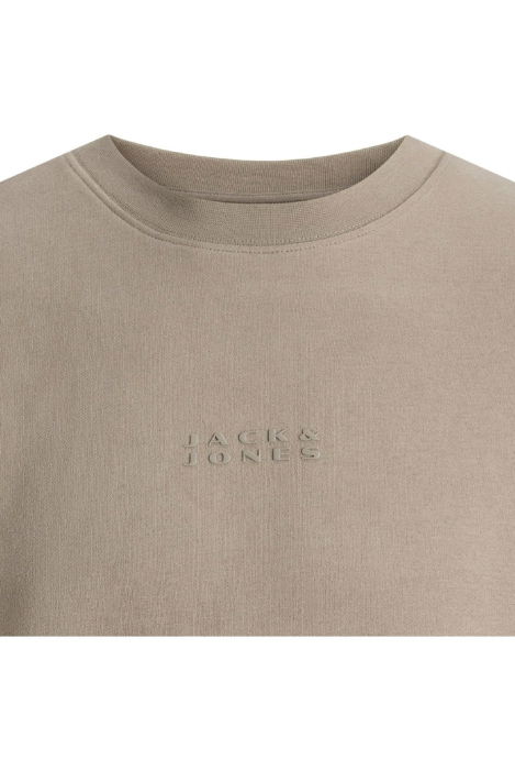 Bluza JACK &JONES Point Sweat Crew Bf - 12285667-Desert Taupe JJ [2]