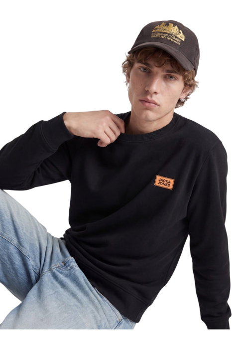 Bluza JACK &JONES Rush Sweat Crew Neck - 12298426-Black [4]