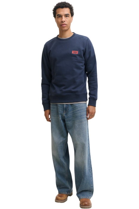 Bluza JACK &JONES Rush Sweat Crew Neck - 12298426-Navy Blazer [6]