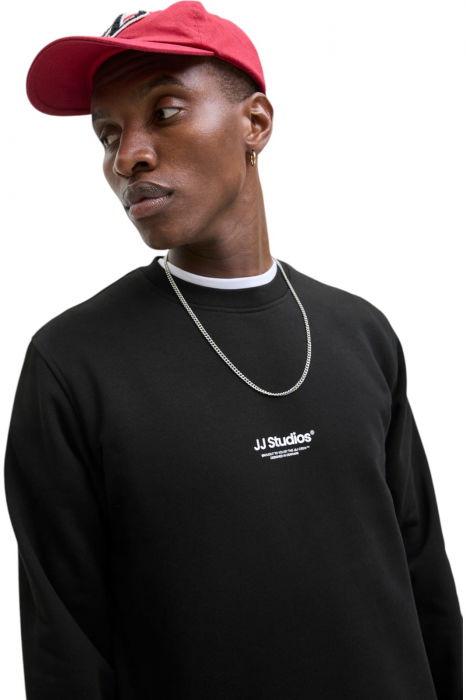 Bluza JACK &JONES Soho Crew - 12278791-Black [5]