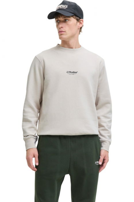 Bluza JACK &JONES Soho Crew - 12278791-Moonbeam [1]