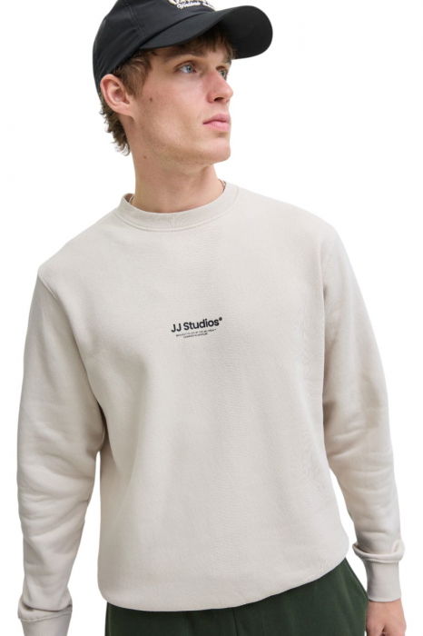 Bluza JACK &JONES Soho Crew - 12278791-Moonbeam [5]