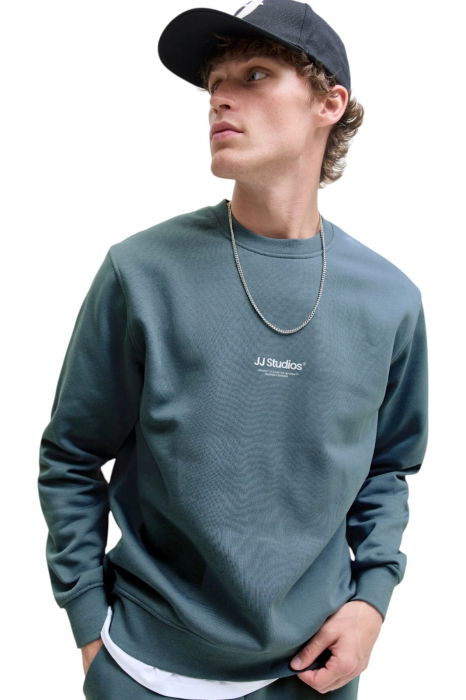 Bluza JACK &JONES Soho Crew - 12278791-Stormy Weather [5]