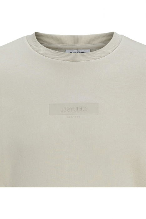 Bluza JACK &JONES Taka Crew - 12269375-Moonbeam [2]