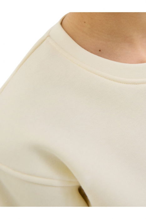 Bluza JACK &JONES Tier Print Crew SN JNR - 12284002-Sweet Corn [4]