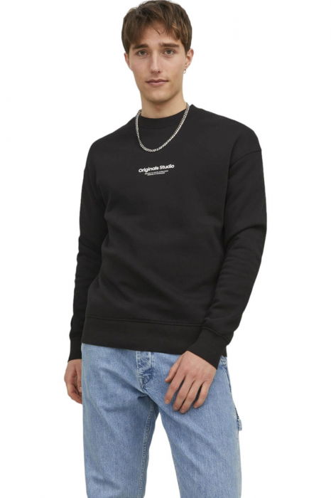 Bluza JACK &JONES Vesterbro Crew - 12241694-Black [3]