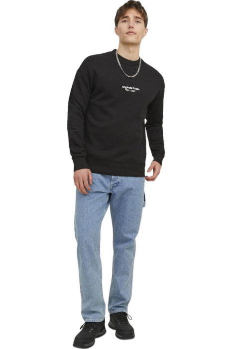 Bluza JACK &JONES Vesterbro Crew - 12241694-Black [7]