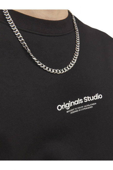 Bluza JACK &JONES Vesterbro Crew - 12241694-Black [5]