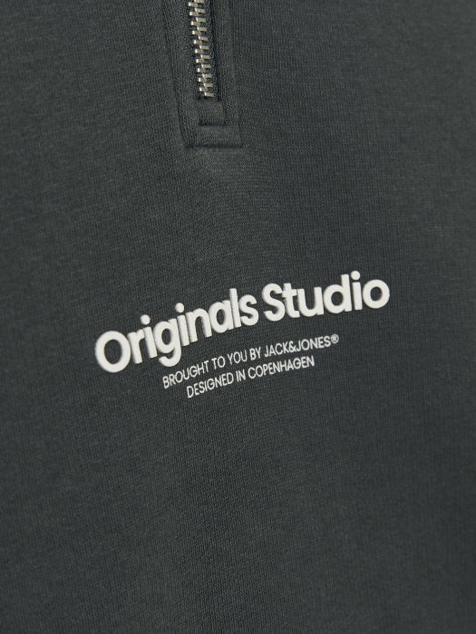 Bluza JACK &JONES Vesterbro Qtr Zip - 12241777-Forest [5]