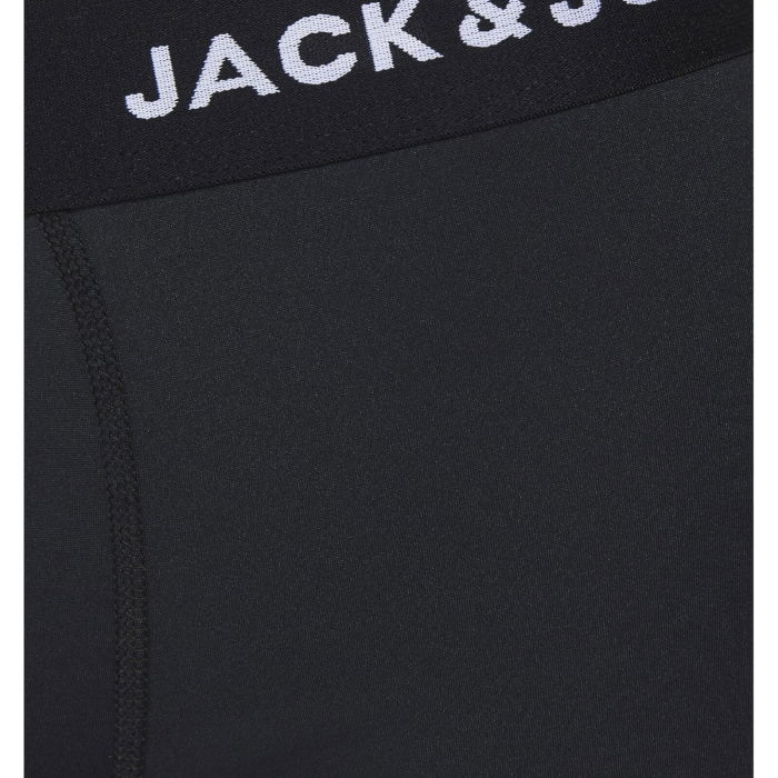 Boxeri JACK &JONES Base Microfiber 3-Pack - 12204876-Black [4]