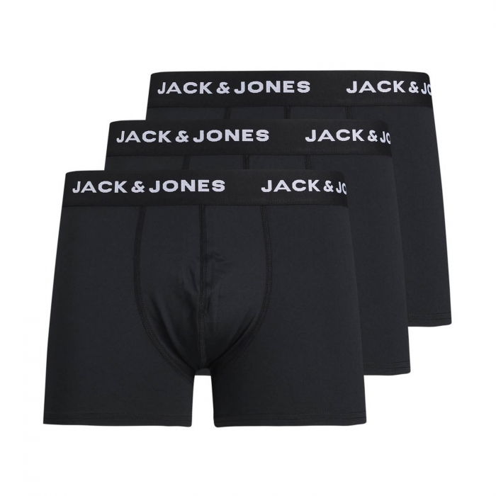Boxeri JACK &JONES Base Microfiber 3-Pack - 12204876-Black [1]