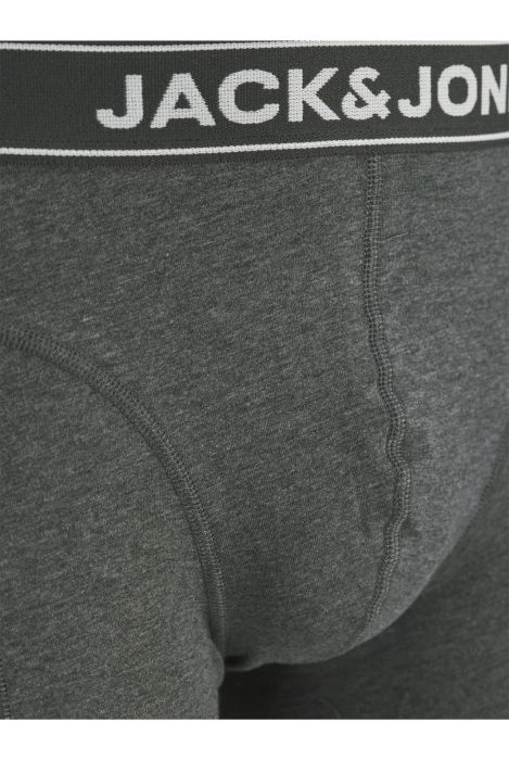 Boxeri JACK &JONES BF Trunks PLS 3P - 12291510-Dark Grey Melange [3]