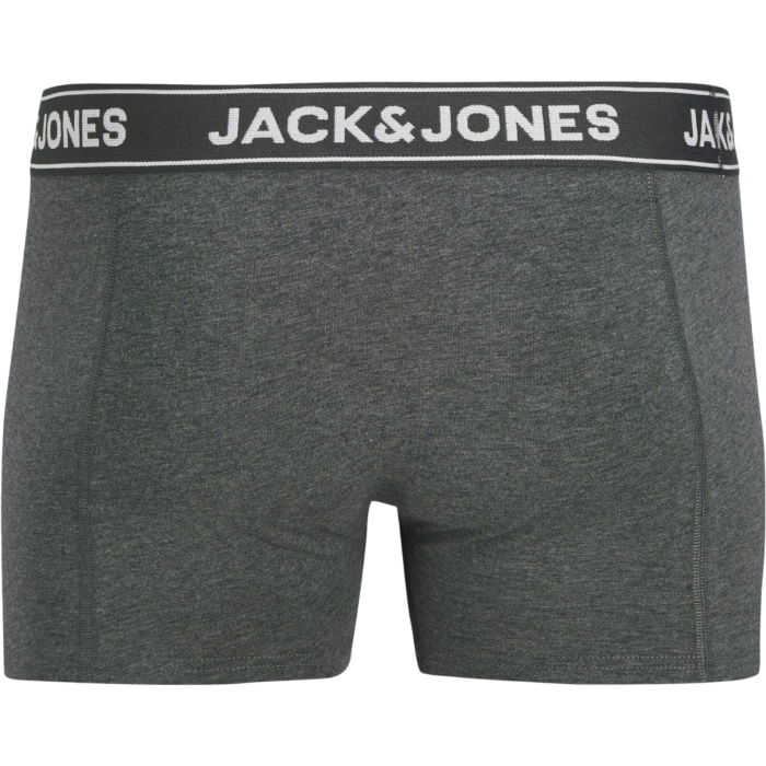 Boxeri JACK &JONES BF Trunks PLS 3P - 12291510-Dark Grey Melange [2]